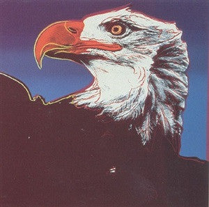 Endangered Species: Bald Eagle FS II.296 by Andy Warhol, 1983 screenprint on Lenox museum board