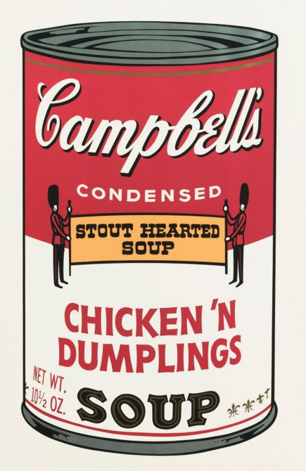 Campbell's Soup II: Chicken 'N Dumpling's FS II.58 by Andy Warhol, 1969 screenprint in colors