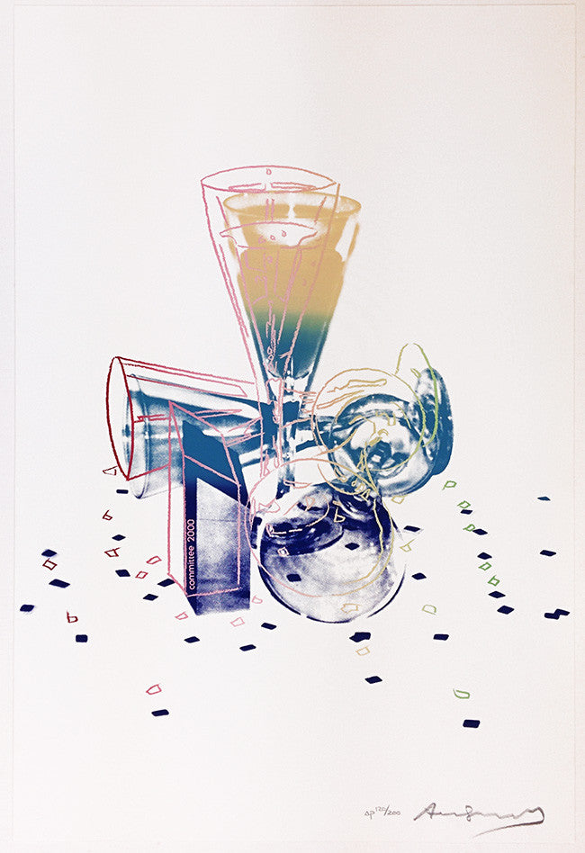 Committee 2000 FS II.289 by Andy Warhol, 1982 screen print