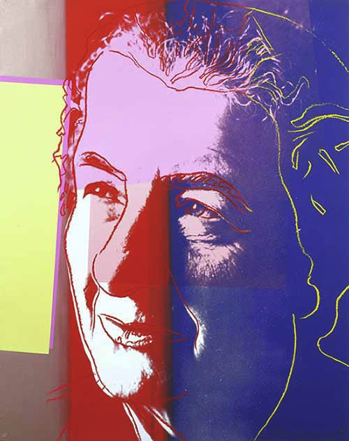 Golda Meir FS II.233 (Artist Proof) by Andy Warhol, 1980 screenprint on Lenox museum board