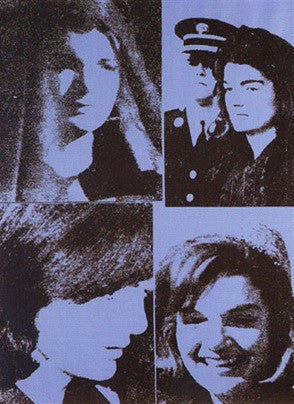 Jacqueline Kennedy III by Andy Warhol, 1966 screenprint on paper