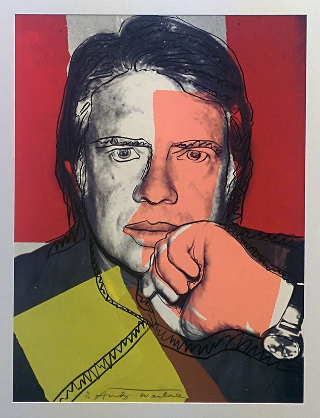 Jimmy Carter by Andy Warhol