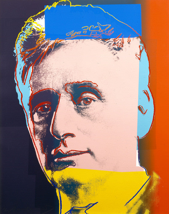 Louis Brandeis FS II.230 by Andy Warhol, 1980 screenprint on Lenox museum board