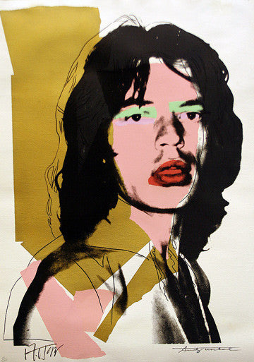 Mick Jagger FS II.143 by Andy Warhol