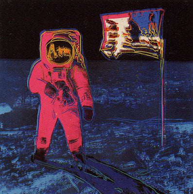 Moonwalk II.405 by Andy Warhol, 1987 screenprint on Lenox museum board