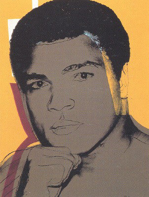Muhammad Ali FS II.182 by Andy Warhol, 1978 screenprint on strathmore bristol paper