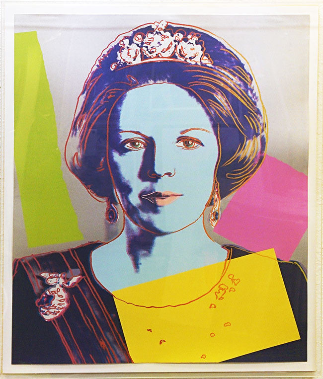 Queen Beatrix FS II.340 by Andy Warhol