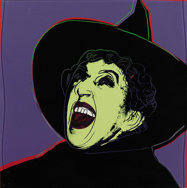 Myths: the Witch FS II.261 by Andy Warhol, 1981 screenprint on Lenox museum board, with diamond dus
