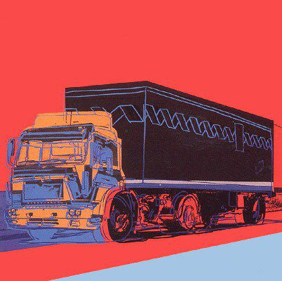 TRUCK (RED) FS II.369 BY ANDY WARHOL
