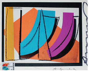 U.N. STAMP FS II.185 BY ANDY WARHOL