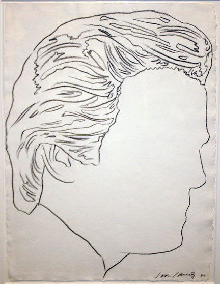 UNTITLED (JON GOULD) BY ANDY WARHOL