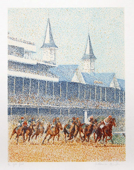 Full Field by Guillaume Azoulay, 1983 lithograph