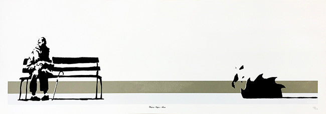 Weston Super Mare by Banksy, 2003 screen print
