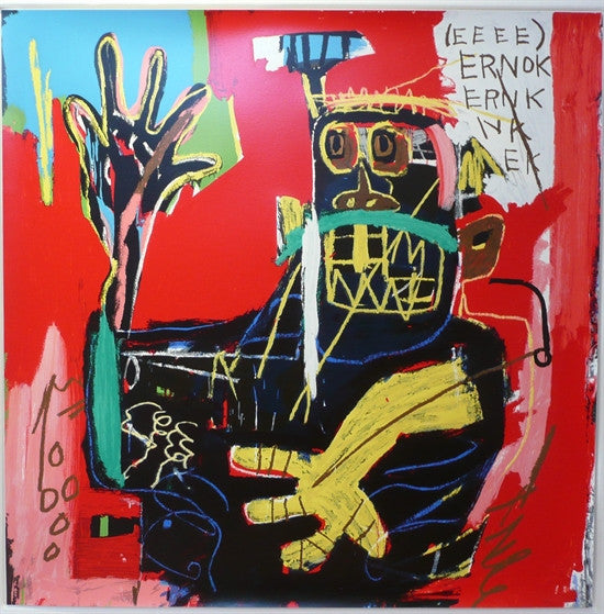 Ernok 1983 by Jean-michael Basquiat, 2001 screen print on Saunders wove paper