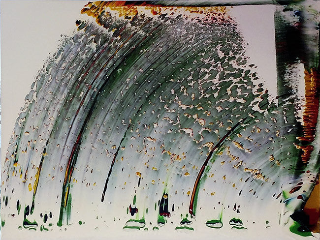 Rainbow by Isabella Beaubien by Artists Misc., 2017 acrylic & resin on canvas
