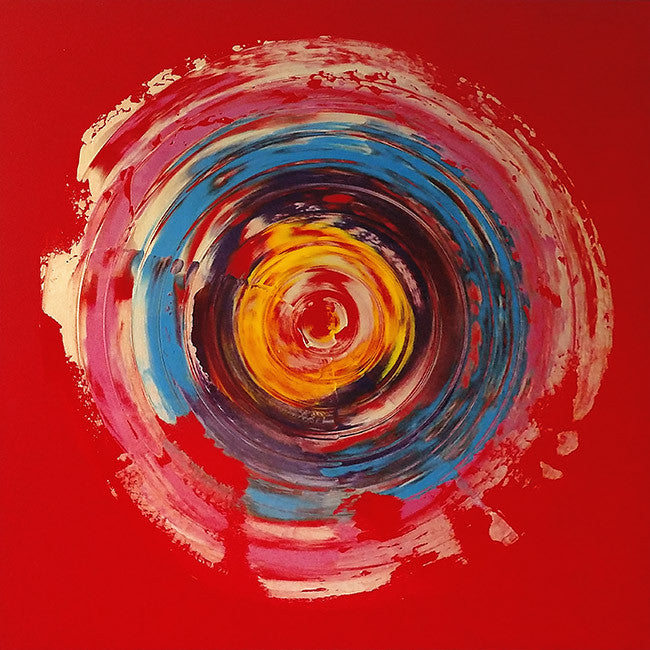Red Is Black by Isabella Beaubien by Artists Misc., 2017 acrylic & resin on canvas