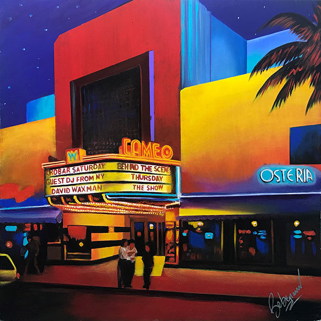 Crobar by Ken Beberman, 2015 acrylic on canvas