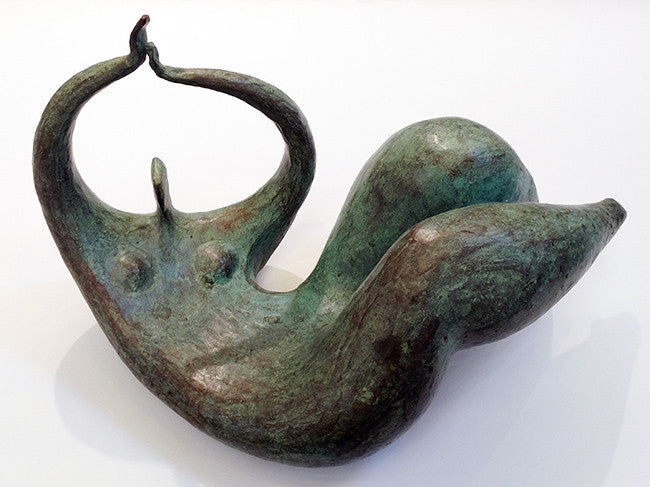 Au Bonheur Du Jour by Livio Benedetti, 1997 bronze
