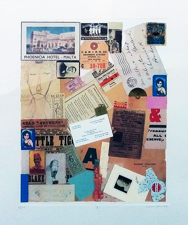 & by Peter Blake, 2005 silkscreen on velin Arches paper