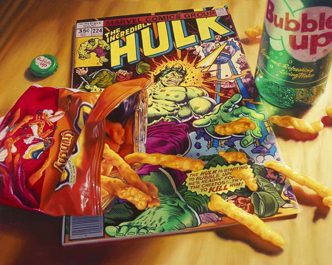 Cheetos by Doug Bloodworth, giclee, on canvas