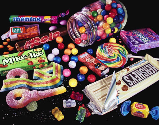 Sour Keys and Friends by Doug Bloodworth, 2015 giclee on canvas