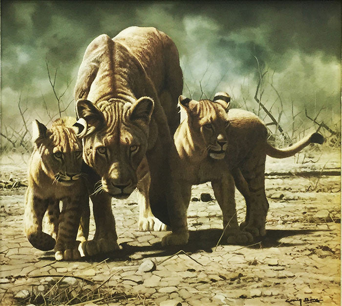Cub Scouts by Craig Bone, giclee on canvas