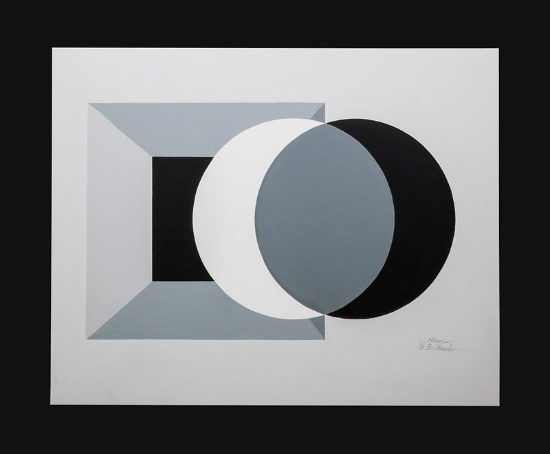 Black Hole by Michel Boutboul, 2015 oil on canvas