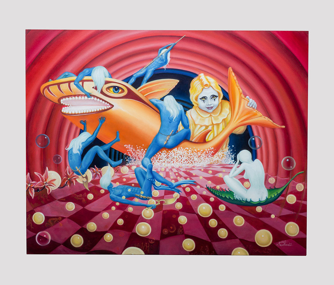 The Child's Dream by Michel Boutboul, 2015 oil on canvas