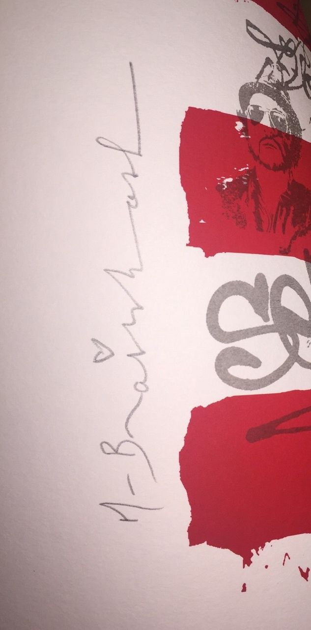 Independence by Mr. Brainwash, 2016 3 color screen print — detail 4