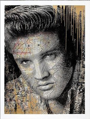 King of Rock (Elvis Presley) by Mr. Brainwash, 2017 screenprint