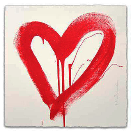 LOVE HEART (RED) BY MR. BRAINWASH