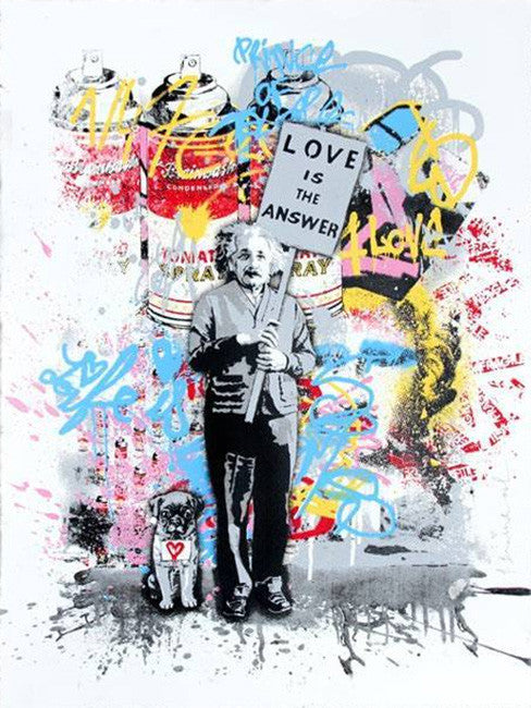 LOVE IS THE ANSWER BY MR. BRAINWASH