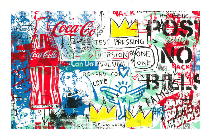No Post, No Bills by Mr. Brainwash, 2021 3 color screen print