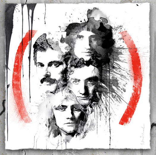 Queen Product (Red) by Mr. Brainwash, 2015 silkscreen