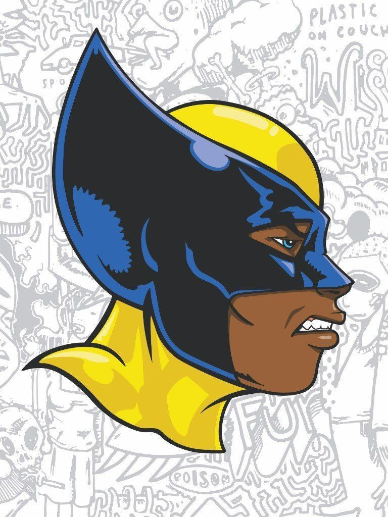 The First Appearance by Hebru Brantley, 2017 screen print