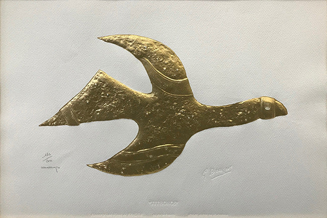 Tithonos by Georges Braque by Artists Misc., 1985 emboseed etching