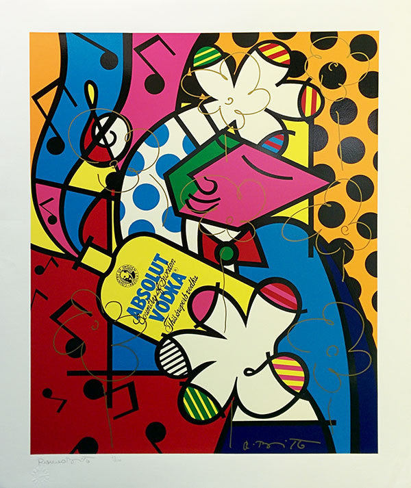 Absolut Britto II by Romero Britto