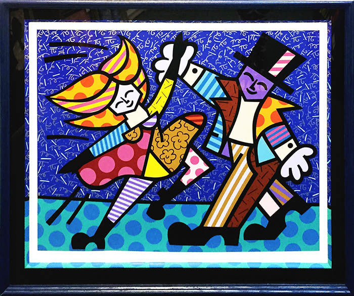 Electric by Romero Britto, 1996 serigraph