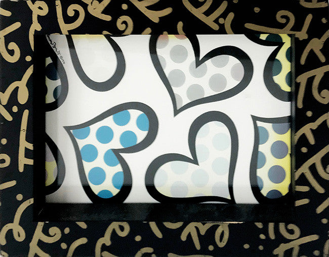 Frame by Romero Britto, 1996 wood