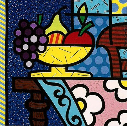 Home by Romero Britto, 1995 serigraph