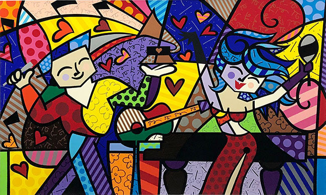 Latin Grammy by Romero Britto, 2000 serigraph