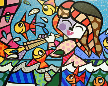 Neptune's Daughter by Romero Britto
