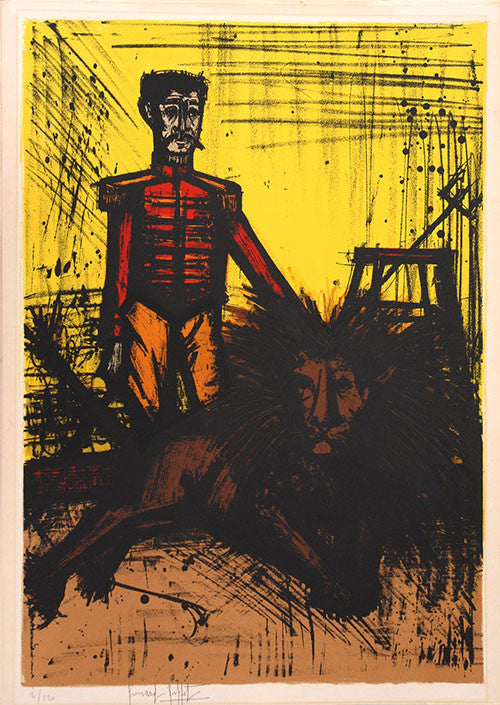 THE LION TAMER (LE DOMPTEUR) BY BERNARD BUFFET