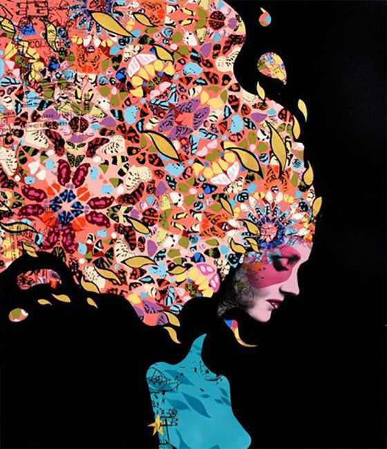 Until September by Miss Bugs by Artists Misc., 2014 screen print
