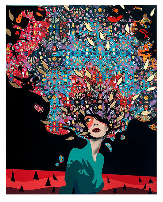 Who Ate the Last Hope by Miss Bugs by Artists Misc., 2016 screen print