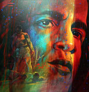 Legacy by Simon Bull, mixed media, on canvas
