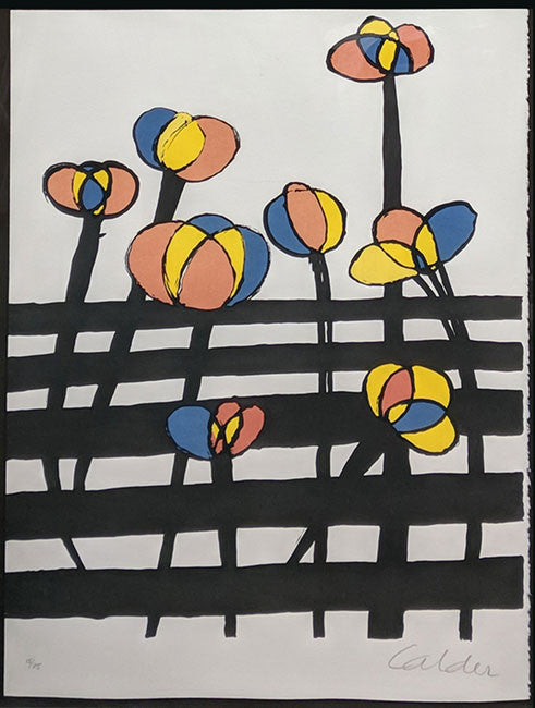 Untitled from Magie Eolienne Portfolio) by Alexander Calder, 1972 lithograph