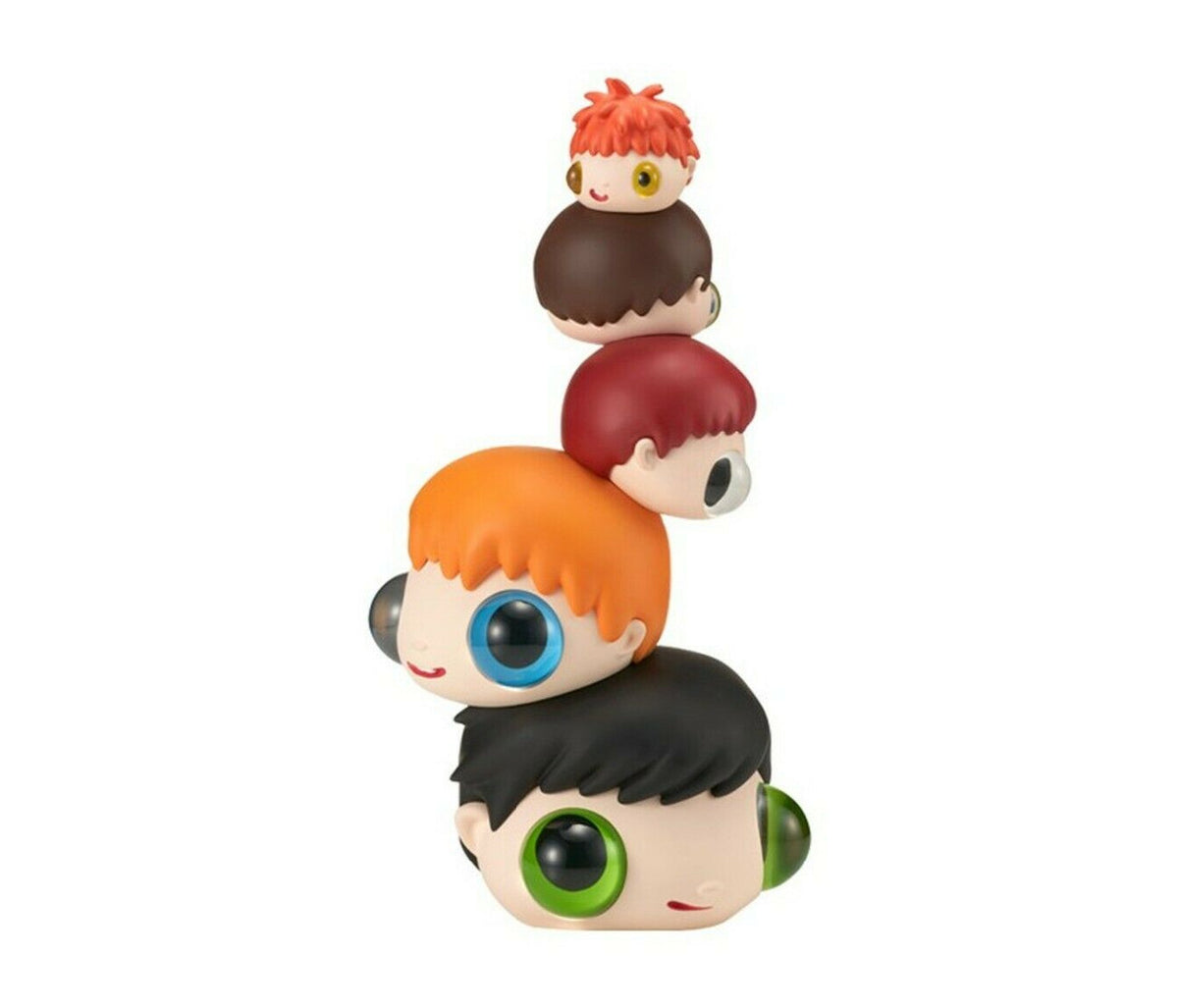 Heads (Sculptures) by Javier Calleja, 2021 mixed media sculpture