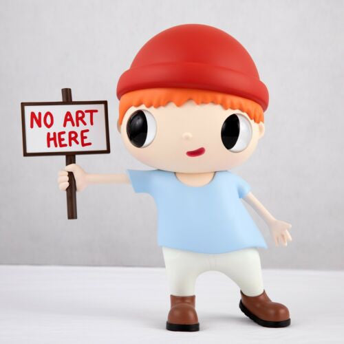 No Art Here (Sculptures) by Javier Calleja, 2021 mixed media sculpture — detail 2