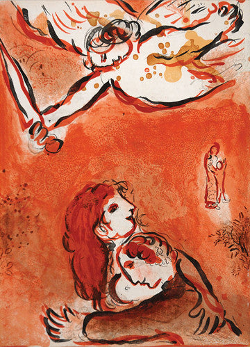 THE FACE OF ISRAEL BY MARC CHAGALL
